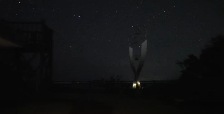 見江島展望台の星空