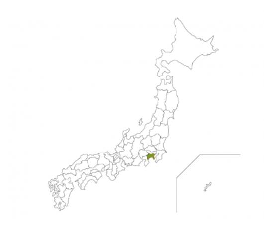 神奈川県　地図