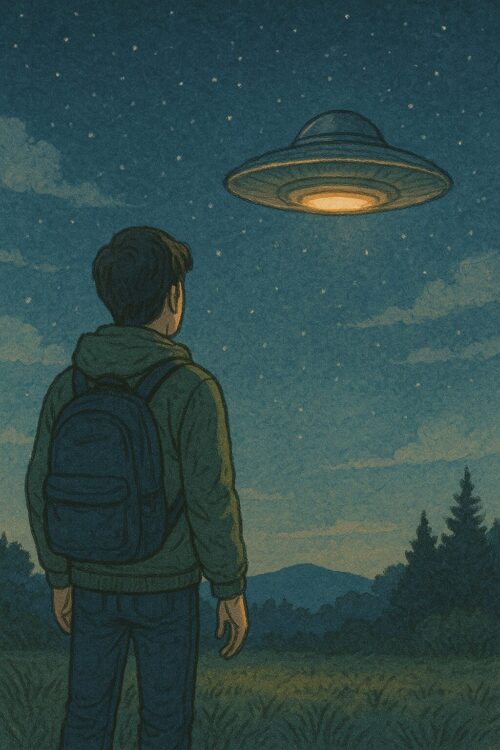 UFO目撃が多い ホットスポット と呼ばれる場所へ行き出現を待つ