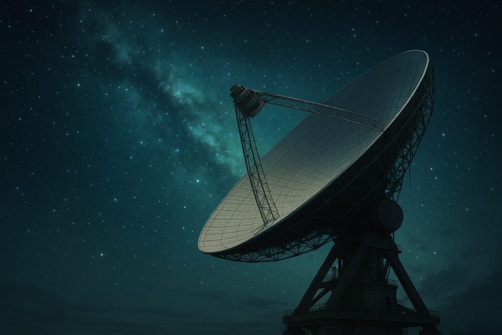 巨大な電波望遠鏡