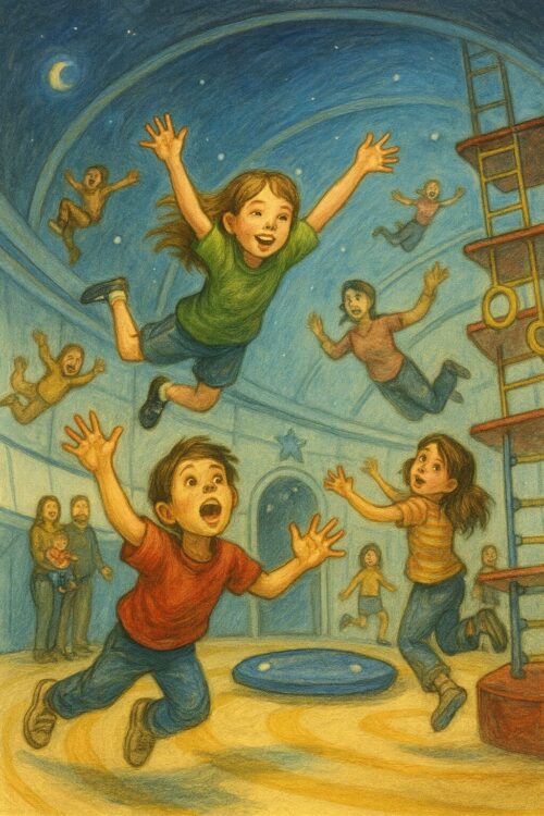 無重力で遊べるテーマパーク